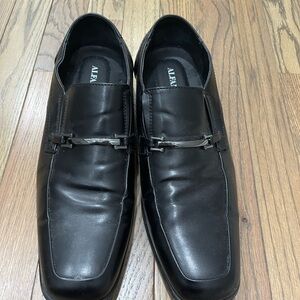 Alfani Black Leather Men's Loafers
